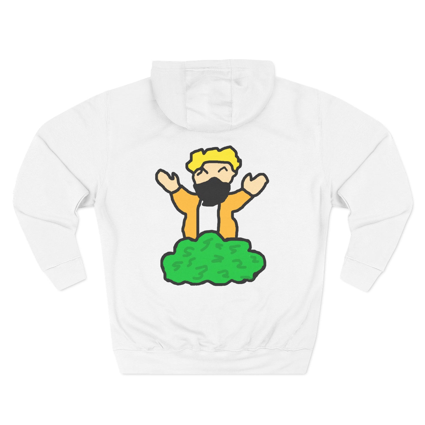 Swraithe in a Bush Three-Panel Fleece Hoodie