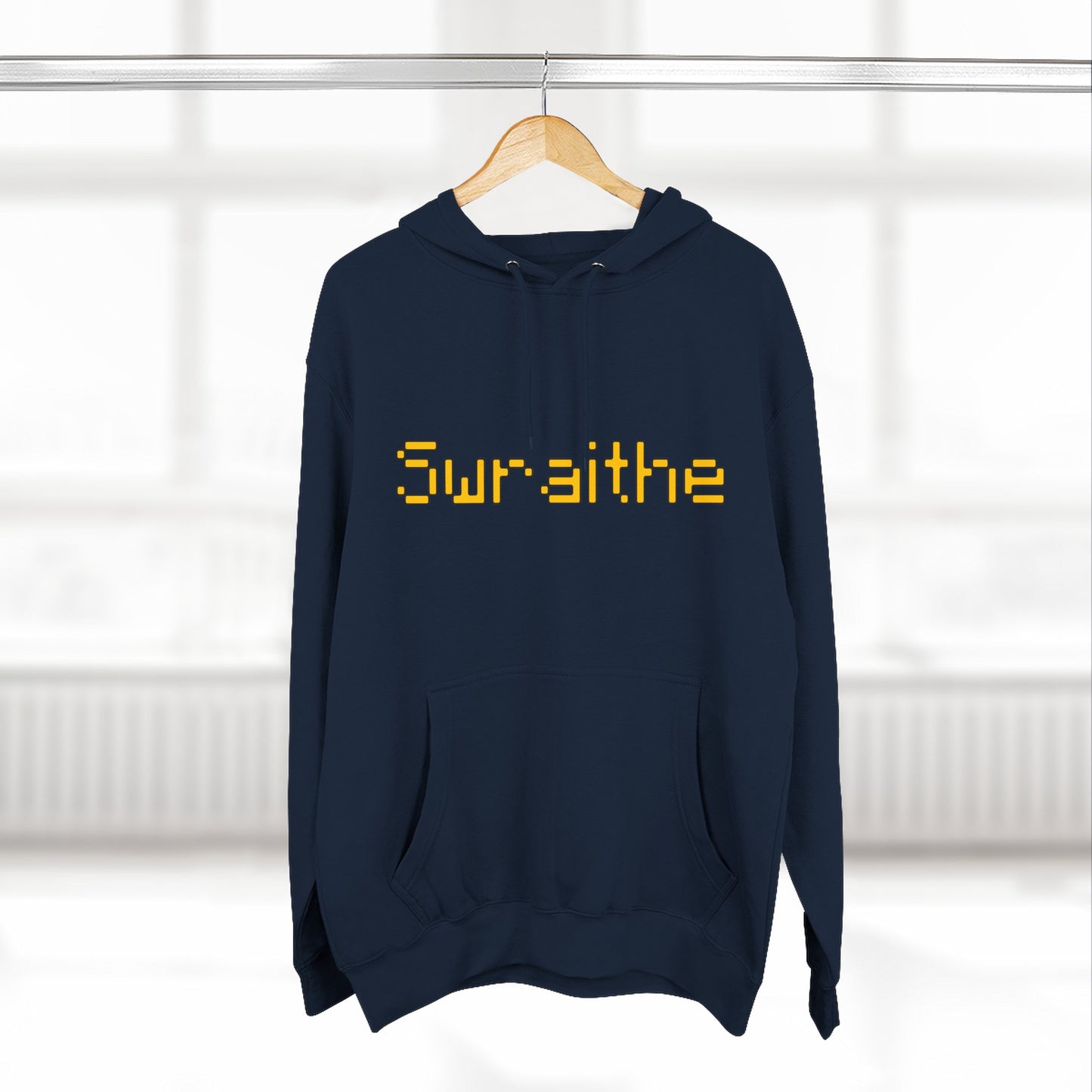 Swraithe Minecraft Text Three-Panel Fleece Hoodie
