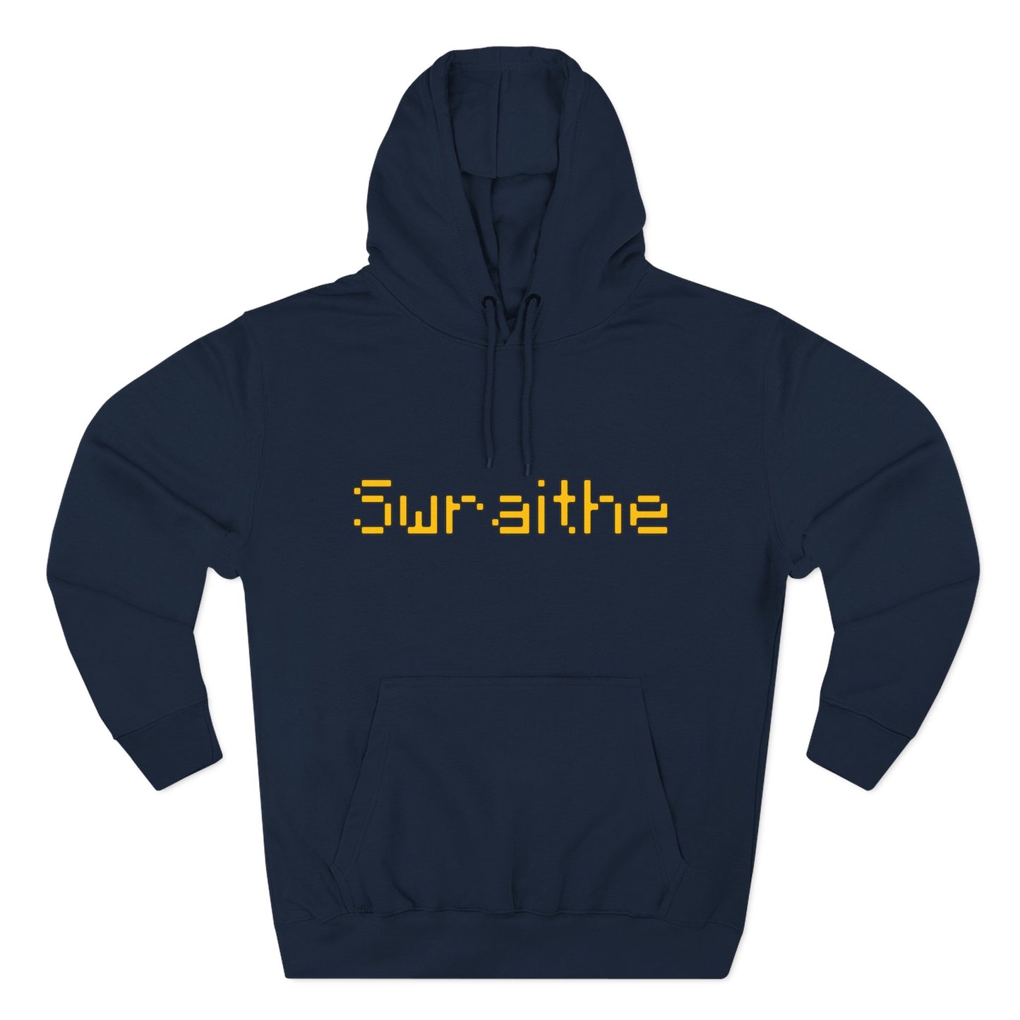 Swraithe Minecraft Text Three-Panel Fleece Hoodie