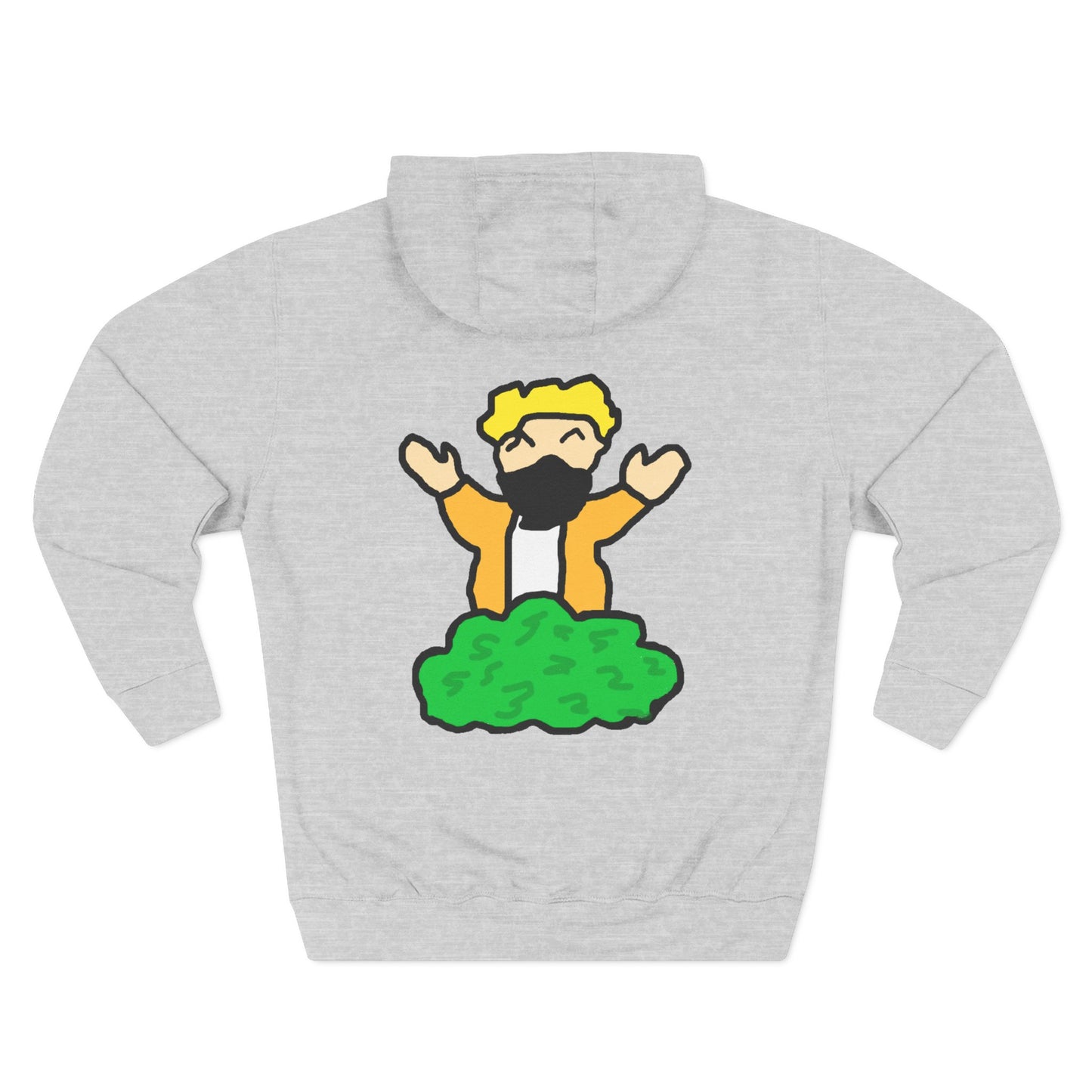 Swraithe in a Bush Three-Panel Fleece Hoodie