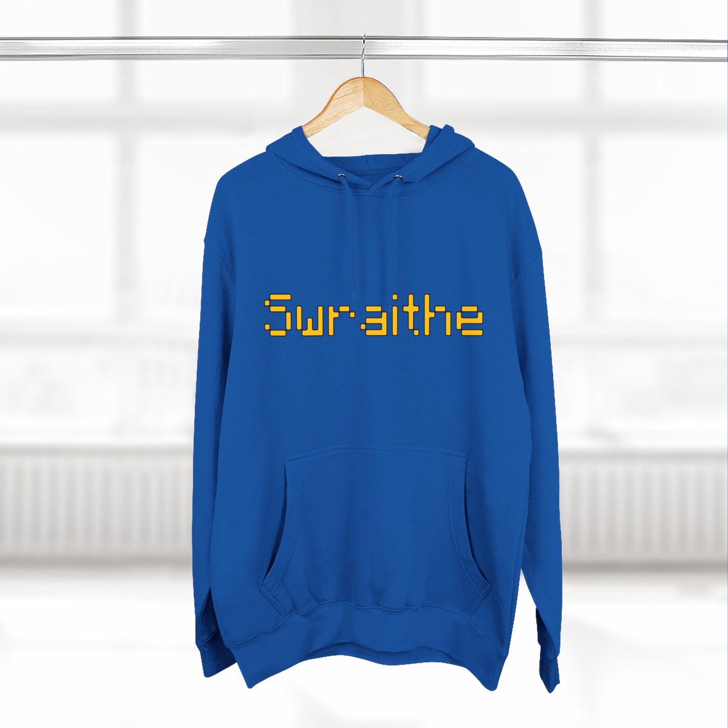Swraithe Minecraft Text Three-Panel Fleece Hoodie