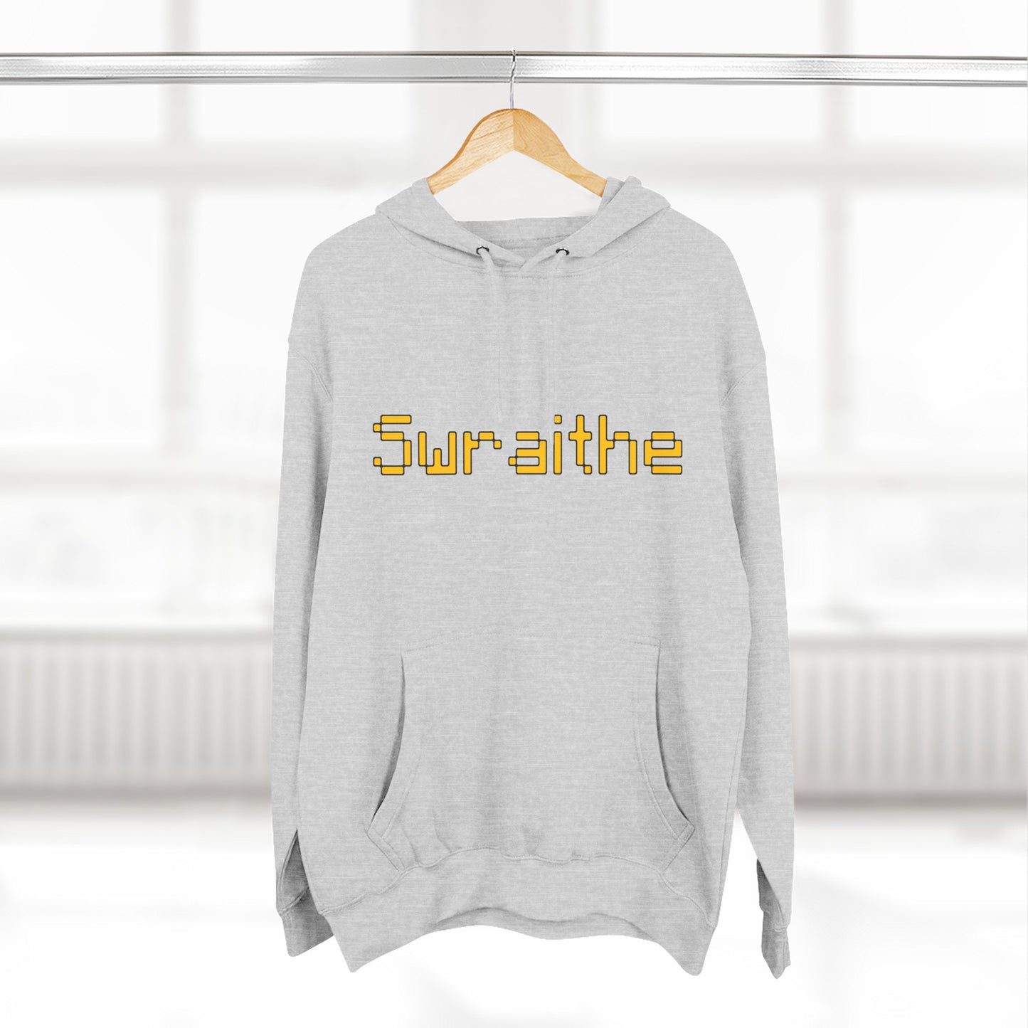 Swraithe Minecraft Text Three-Panel Fleece Hoodie