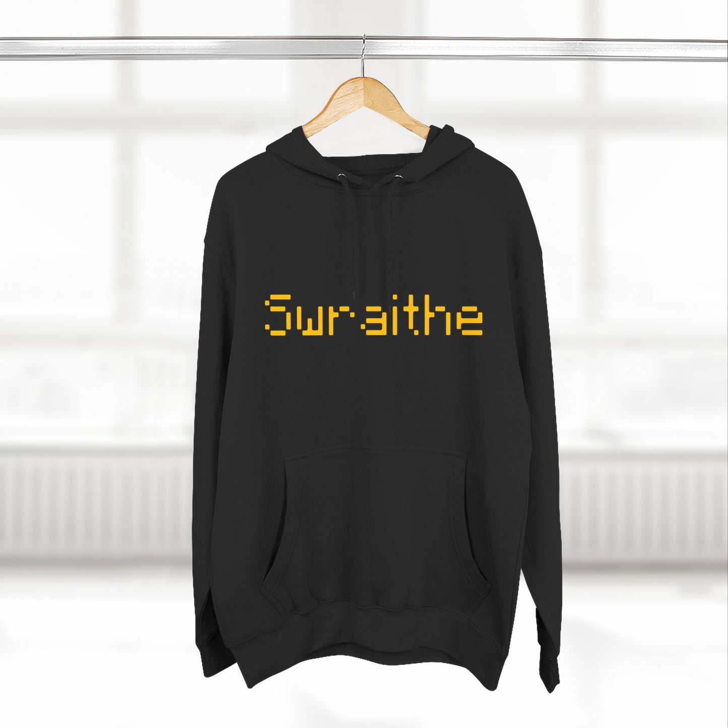 Swraithe Minecraft Text Three-Panel Fleece Hoodie