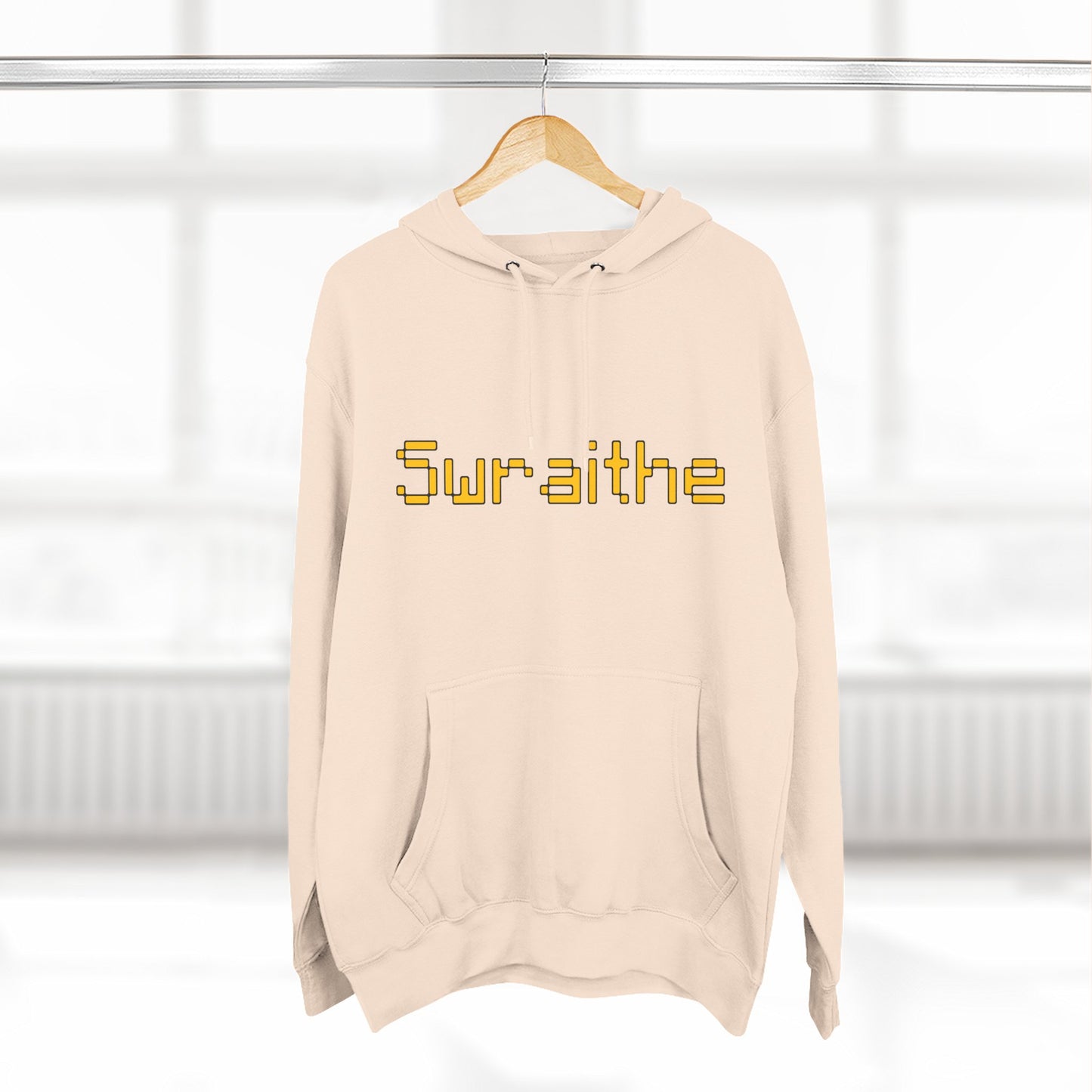 Swraithe Minecraft Text Three-Panel Fleece Hoodie