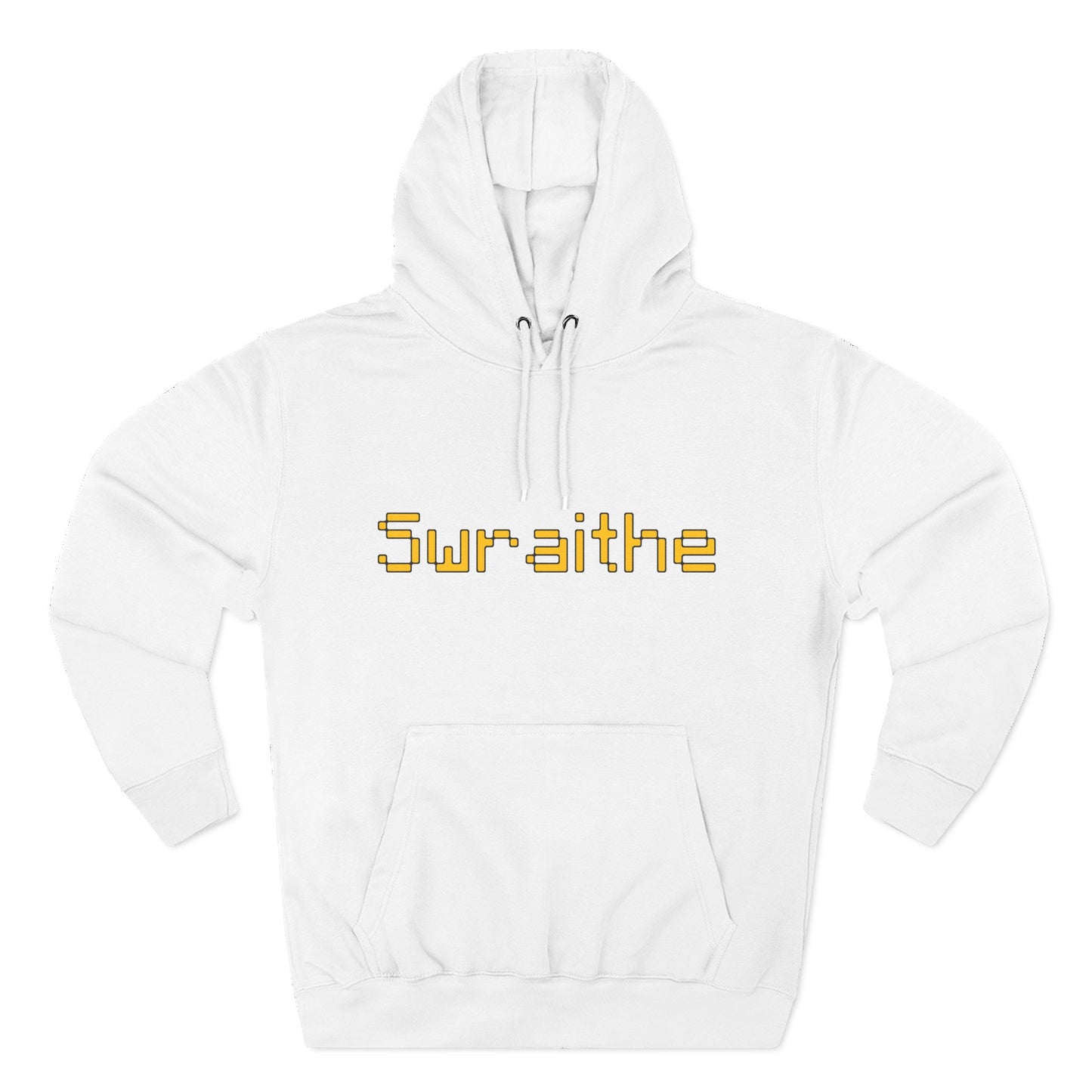 Swraithe Minecraft Text Three-Panel Fleece Hoodie