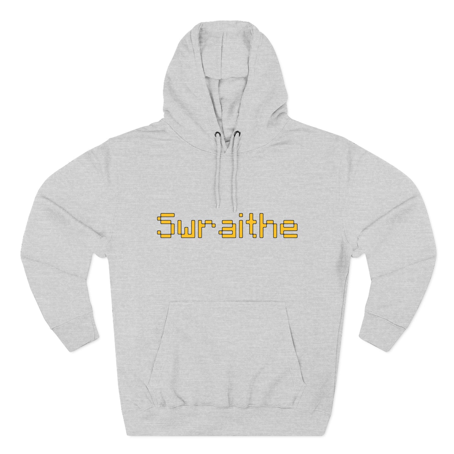 Swraithe Minecraft Text Three-Panel Fleece Hoodie