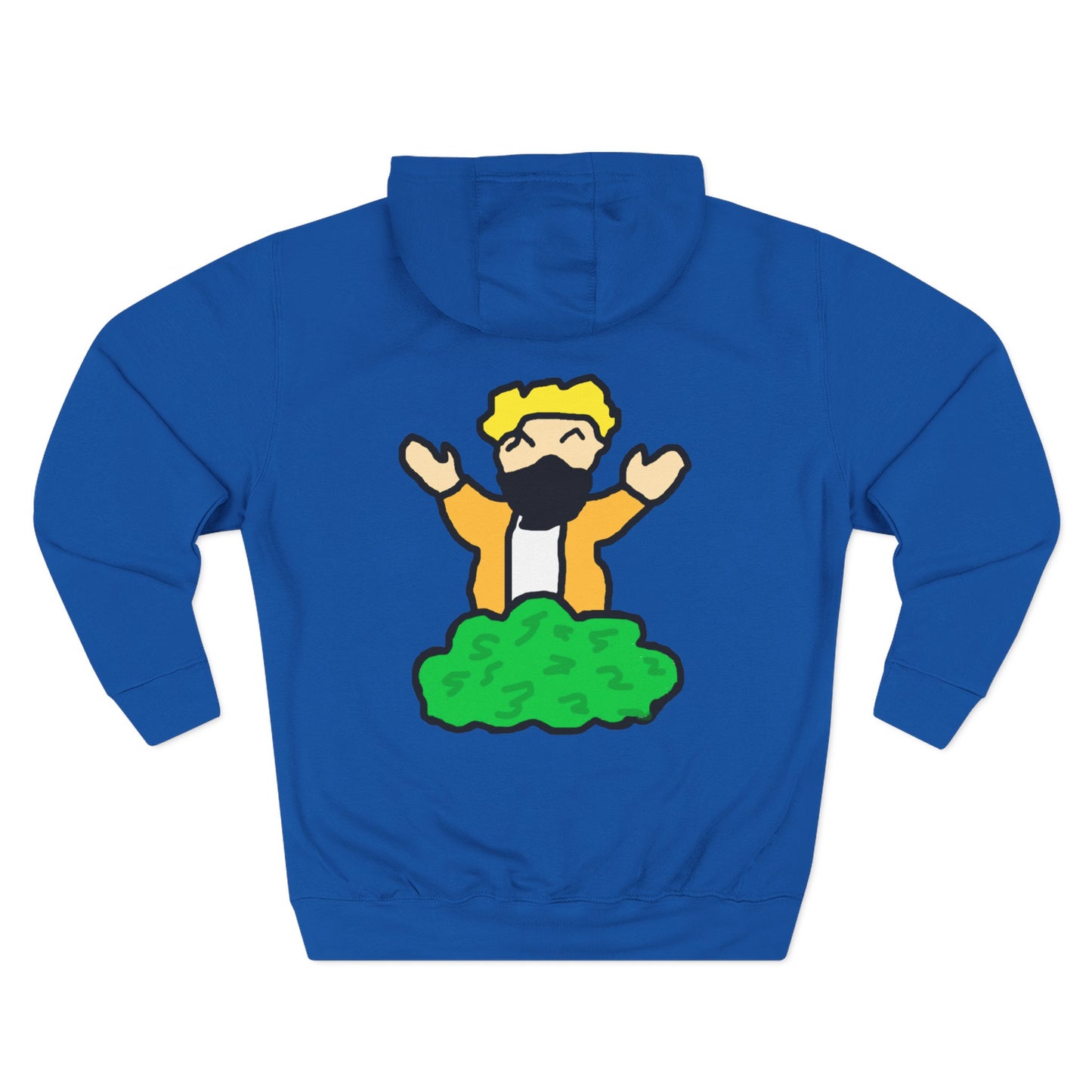 Swraithe in a Bush Three-Panel Fleece Hoodie