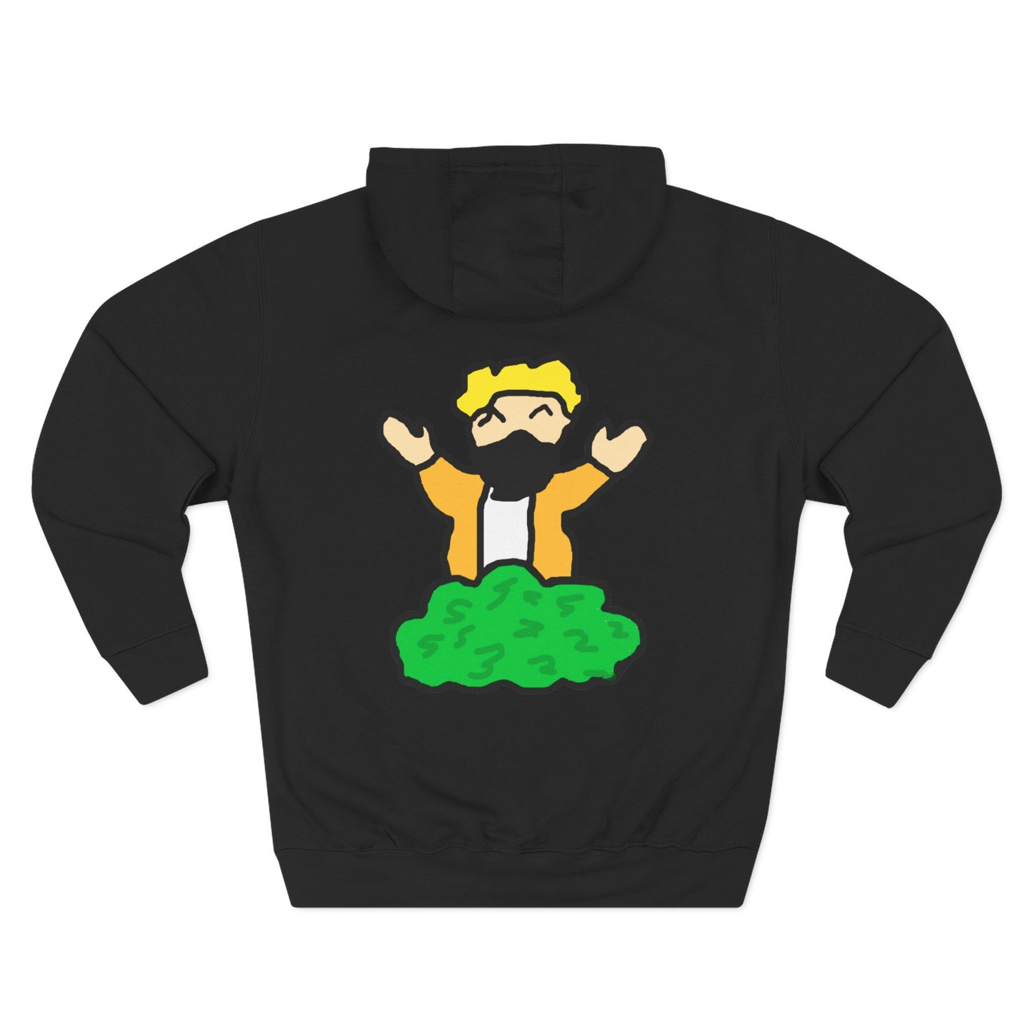 Swraithe in a Bush Three-Panel Fleece Hoodie