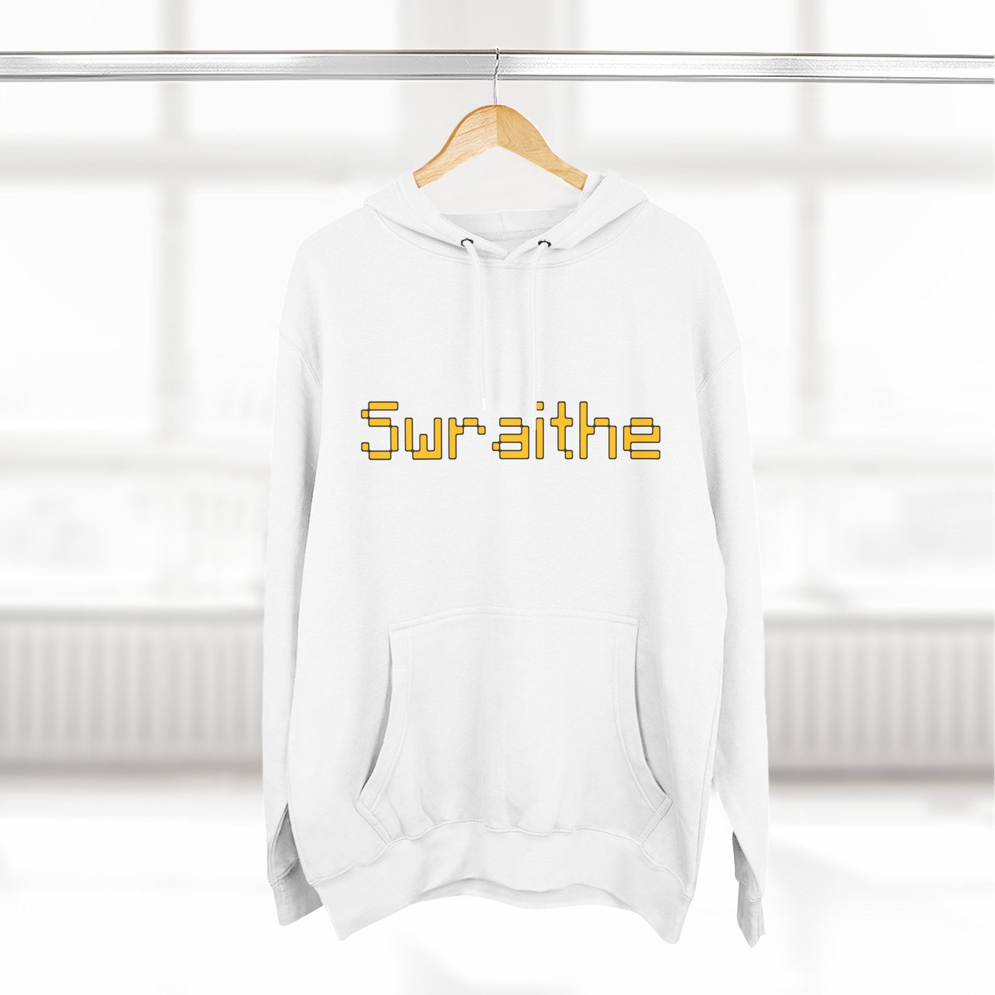 Swraithe Minecraft Text Three-Panel Fleece Hoodie