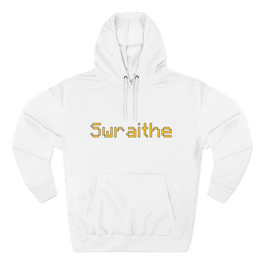 Swraithe Minecraft Text Three-Panel Fleece Hoodie